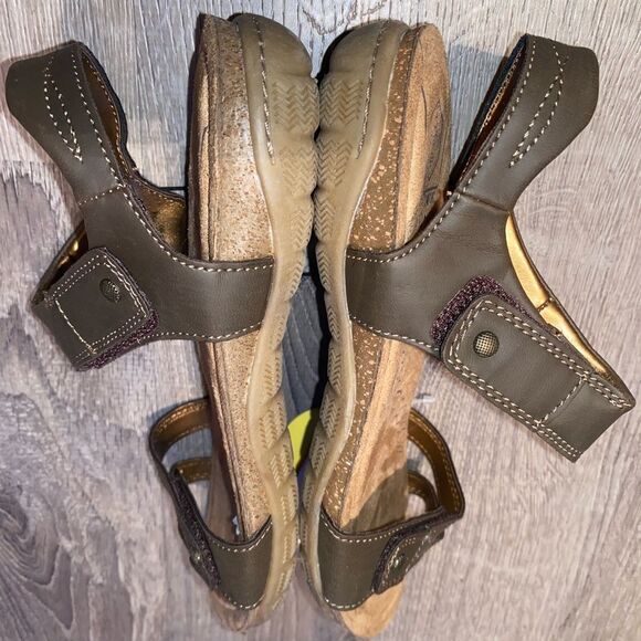 Khombu K-Comfort 6 brown sandals - Picture 4 of 7